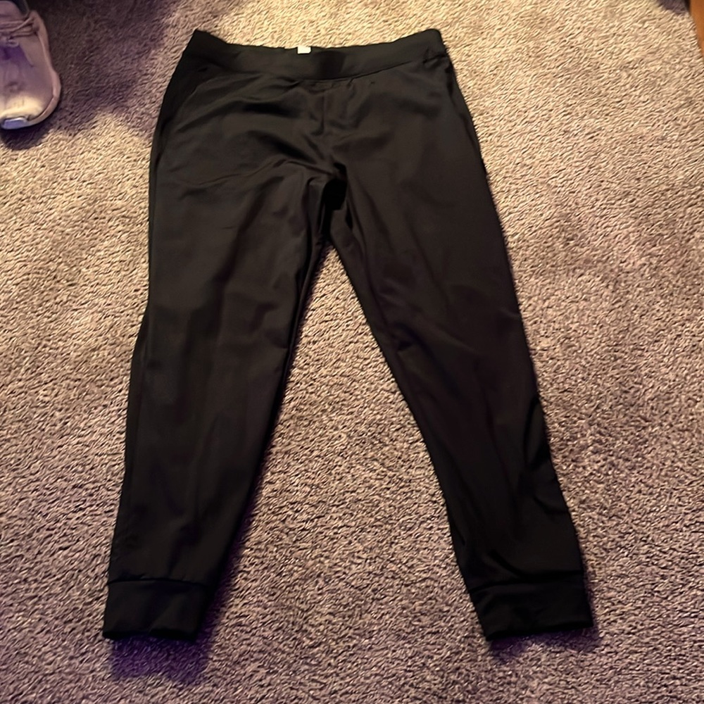 Mens small black joggers